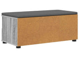 Hall Bench with Cushion with Drawer Grey Sonoma 80 x 38 x 46 cm 891461