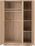 ZNTS Malvern 3 Door Wardrobe Bedroom Set 100-108-066