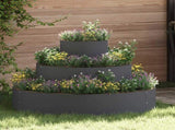 Garden Planter Anthracite 90 x 90 x 20 cm Cold-rolled Steel 873650