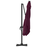 Roma Parasol Red 286 x 284 x 265 cm Aluminium and Polyester 42003341