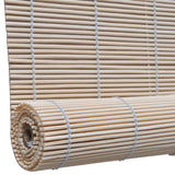 Bamboo Roller Blinds 2 pcs 120x160 cm Natural 278742
