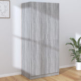 Wardrobe Grey Sonoma 80x50x180 cm Engineered Wood 815352