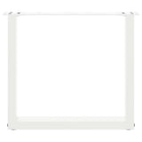Coffee Table Legs U-Shaped 2 pcs White 50x cm Steel 4013157