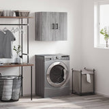 Wall Cabinet Grey Sonoma 60x31x60 cm Engineered Wood 829978