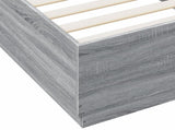 Bed Frame without Mattress Grey Sonoma 90x200 cm 3209728