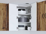 Wall Corner Cabinet LUCCA Old Wood 57 x 57 x 80 cm 885083