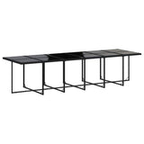 Garden Dining Set Black 3211183