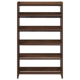 ZNTS Shoe Rack Brown Oak 60x25x100 cm Engineered Wood 859875