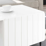 Coffee Table White 90 x 50 x 40 cm Engineered Wood 894495