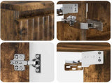 Bathroom Furniture Set 4 pcs Smoked Oak 3407435