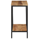 Console Table 70x35x70 cm Solid Rough Wood Mango 374070