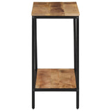 Console Table 70x35x70 cm Solid Rough Wood Mango 374070