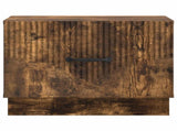 Coffee Table Smoked Oak 49 x 50 x 37 cm Engineered Wood 895430