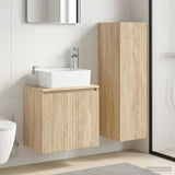 Bathroom Furniture Set 2 pcs Sonoma Oak 33 x 34.5 x 100 cm 3406125