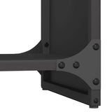 Firewood Rack Black 40x30x80 cm Cold-rolled steel 864231