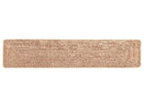 Rug Runner MARSA Yellow 100 x 400 cm Polyester and PVC 42023227
