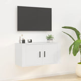 Wall Mounted TV Cabinet White 80x34.5x40 cm 816624