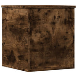Storage Box Smoked Oak 40x42x46 cm Engineered Wood 840650