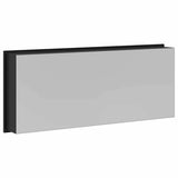 Shower Niche Black 75 x 30 x 9.5 cm Stainless Steel 42012672