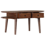 Coffee Table 100x50x46 cm Solid Acacia Wood 282873