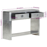 320640 Aviator Sideboard 110x35x75 cm Metal
