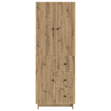 Cabinet Set 2 pcs 66 x 34.5 x 90 cm Engineered Wood 3416402