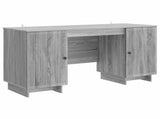 Desk Grey Sonoma Engineered Wood 142.5 x 50 x 75 cm 3414573