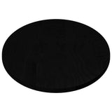 Table Top Dark Brown 140x60x2 cm Solid Wood Oak Oval 4009056