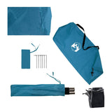 Camping Windbreak Blue 490x123 cm Waterproof 4009655