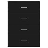 Sideboard Black 60x31x84 cm Engineered Wood 840500