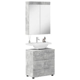 Bathroom Furniture Set TULUM 2 pcs Concrete Grey 3398017