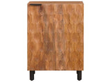 Sideboard Acacia Brown Finish 40 x 33 x 75 cm Solid Mango Wood 4017924