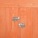 Garden Storage Shed 71x60x213 cm Wood 170649