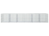 Gabion with 5 mm Wire and 5x2.5 cm Mesh 600x50x150 cm 3463806