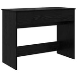 Cosmetic Table with Drawer Black Oak 100 x 45 x76 cm 871671