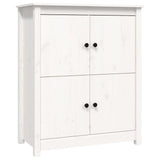 Sideboard White 83x41.5x100 cm Solid Wood Pine 821508