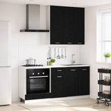 Kitchen Unit LYON 5 pcs Black Oak Engineered Wood 3438228