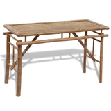 Patio Furniture Natural Bamboo Bamboo Small Foldable 41502