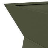 Pillar Planter Olive 40 x 40 x 100 cm 873858