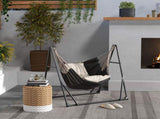 Foldable Hammock, Portable Hammock with Metal Frame, 2 in 1 Hammock Net, Hammock Chair T3398P328381