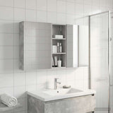 Bathroom Cabinet Set 3 pcs 130 x 14.5 x 70 cm Engineered wood 3403763