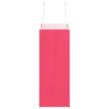 Paper Bags 250 pcs with Handles Pink 21x11x28 cm 4101895
