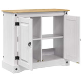 Aquarium Stand CORONA White and Brown 81.5 x 37 x 73 cm 250 kg 42034034