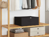 Storage Box 6 pcs Anthracite 43 x 34 x 23 cm Non-woven fabric 42024578