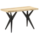 Dining Table 120x60x76 cm Solid Mango Wood 323560