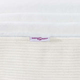 Bed Mattress with Mattress Cream 160 x 200 cm Fabric 42008298