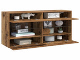 TV Wall Cabinet Old Wood 98.5 x 30 x 60.5 cm Engineered Wood 8000985