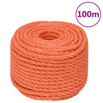 Work Rope Orange 24 mm 100 m Polypropylene 152956