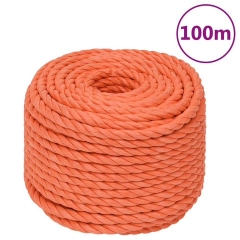 Work Rope Orange 24 mm 100 m Polypropylene 152956