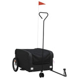 Bike Trailer Black 45 kg Iron 94073